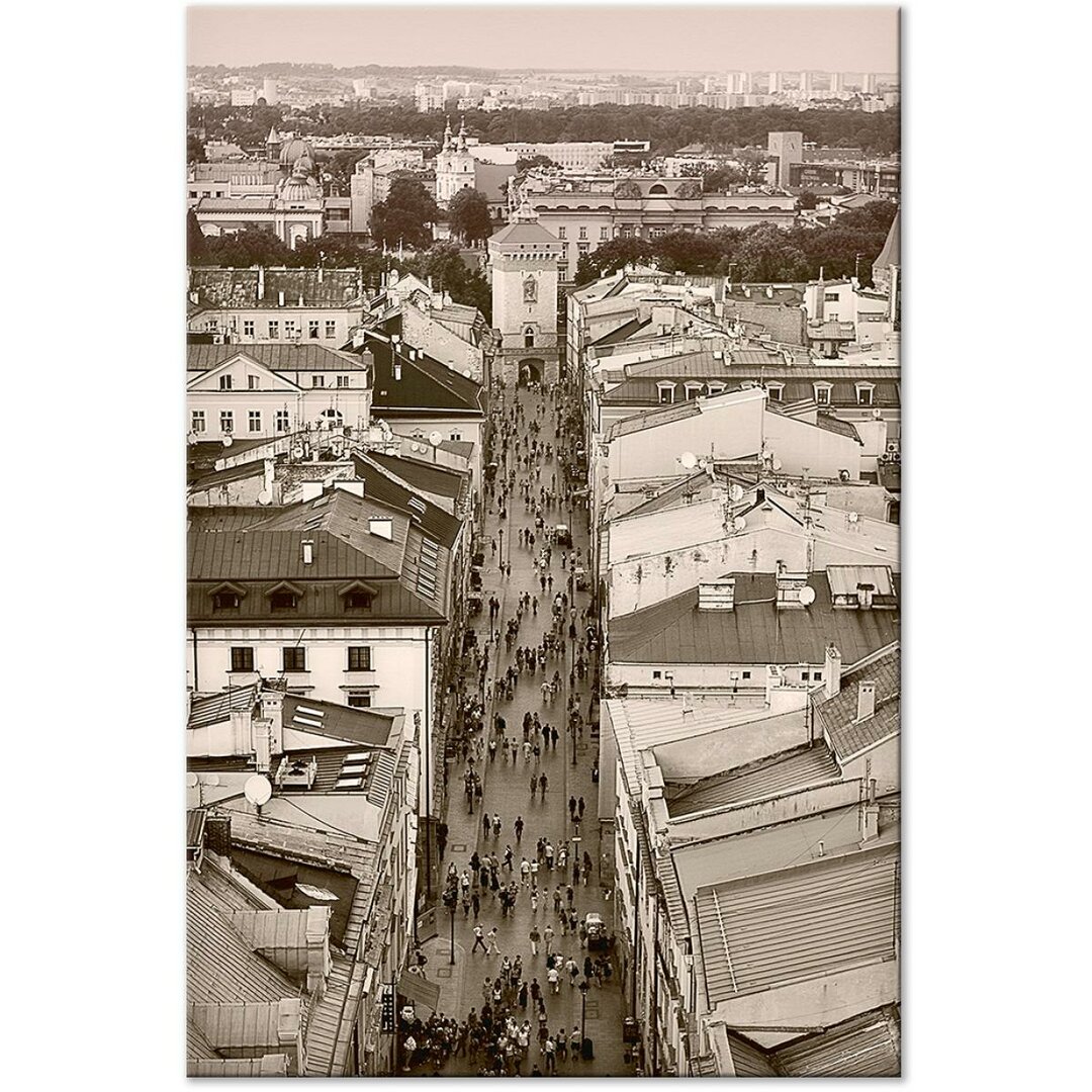 Leinwandbild Krakau: Florianska-Straße