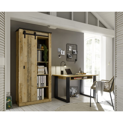 Jackeline 2 Piece Writing Desk Office Set
