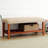 Warwickshire Wood Upholstered Storage Bench with Slatted Shelf-2028736824-2143884493