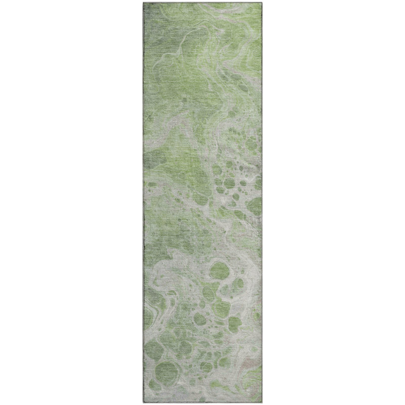 Premium Machine Washable Varroville AMF1705 Abstract Rug, Runner 2'3" x 7'6"