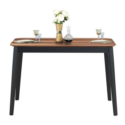 Jorolf Solid Wood Base Dining Table