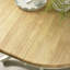 Prestow Extending Round Dining Table In Solid Wood - Traditional Rustic Farmhouse Kitchen-105888497