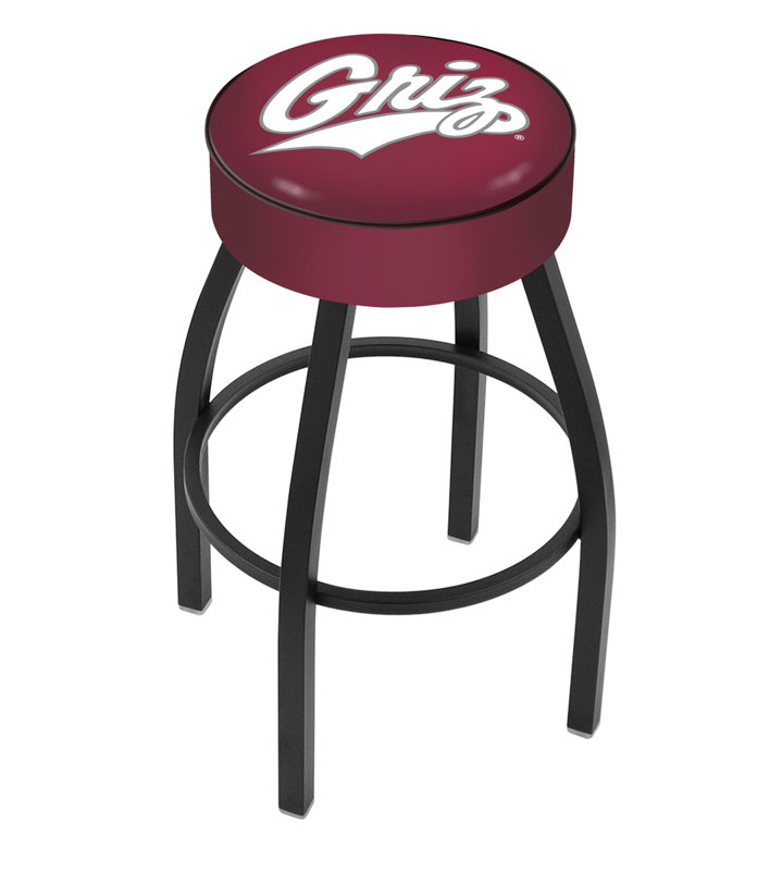 Tabouret de bar et de comptoir NCAA, Montana, Noir, Tabouret de comptoir (assise de 25 po de hauteur)