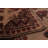Isolde One-of-a-Kind Rectangle 6'8" X 9'3" 1980s Wool Area Rug in Red/Tan/Dark Brown