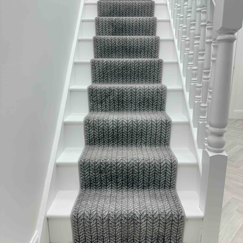 Stair Runner Solid Colour Area Rug, Runner 60 x 690 cm