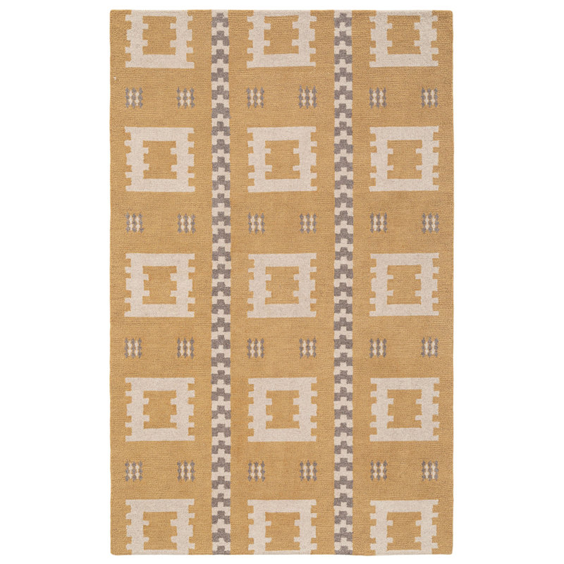 Tapis rectangulaire en laine Elsey, Rectangle 8 pi 9 po x 11 pi 9 po