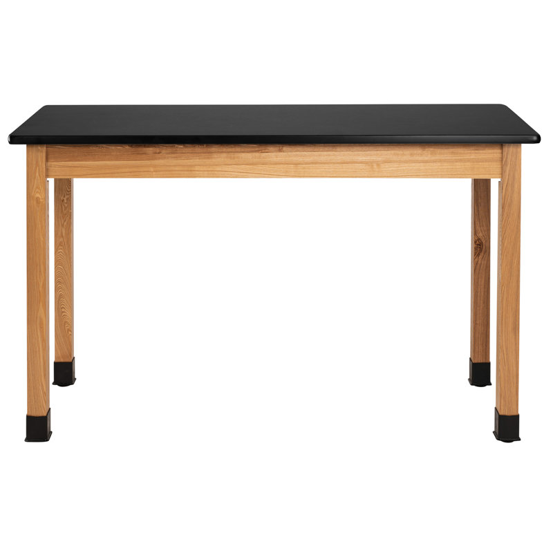Table de science en bois 36 "H, l 72 po x P 30 po, Plastification sous haute pression