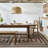Carah Khaki Machine Washable Area Rug-821274059