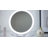 Nadeem Round Modern LED Lighted Rechargeable Magnifying Portable Travel Vanity Makeup Mirror-1279822046