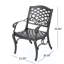Chaise avec accoudoirs (ensemble de 3), ensemble de patio, ensemble de conversation, ensemble de sièges de patio