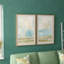 «Pale Sunset Diptych» par Marmont Hill - ensemble de 2 reproductions encadrées sur papier-569816569