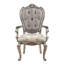 Chaises beiges (2) - Platine antique, élégant, salle à manger de luxe