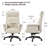 Eureka Silicone Leather Executive Chair with Headrest-80862241
