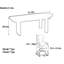 Bureau moderne en bois massif minimaliste moderne-1834894790