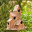Large Copper Coloured Multi-Birdhouse Stakes