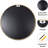 Babacer Aluminium Frame Round Wall Mirror