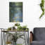 «Garden Pond II» par Carol Rowan, art mural en métal, 24 po x 36 po-501549248