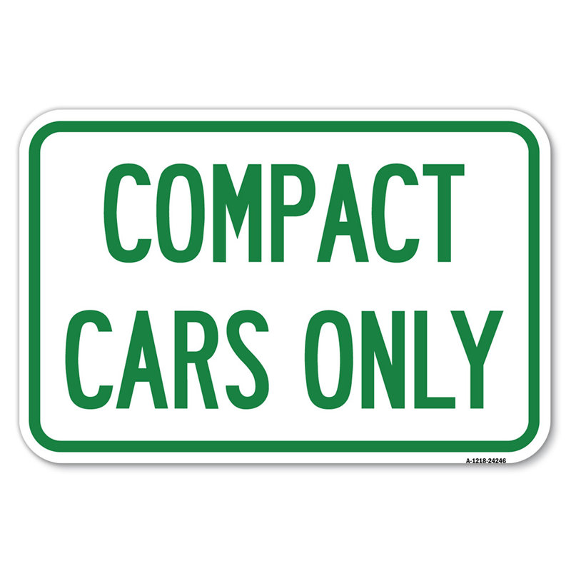 Voitures compactes seulement / 24246, H 12 po x l 18 po x P 1 po