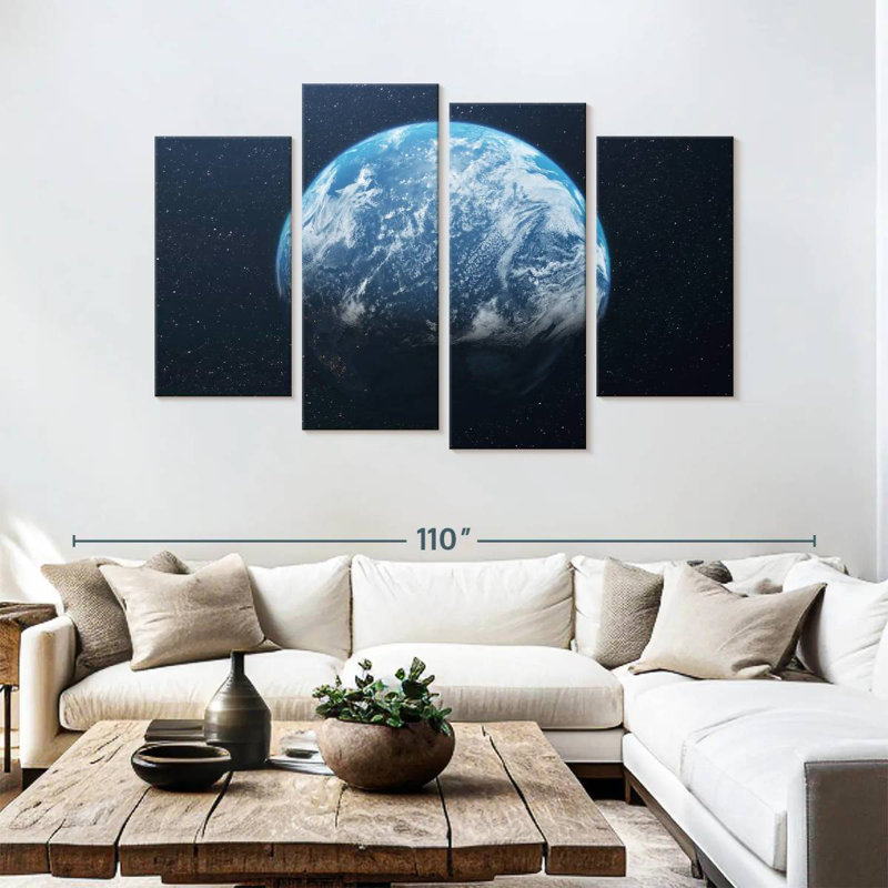 Terre d'Oberle vue de l'espace