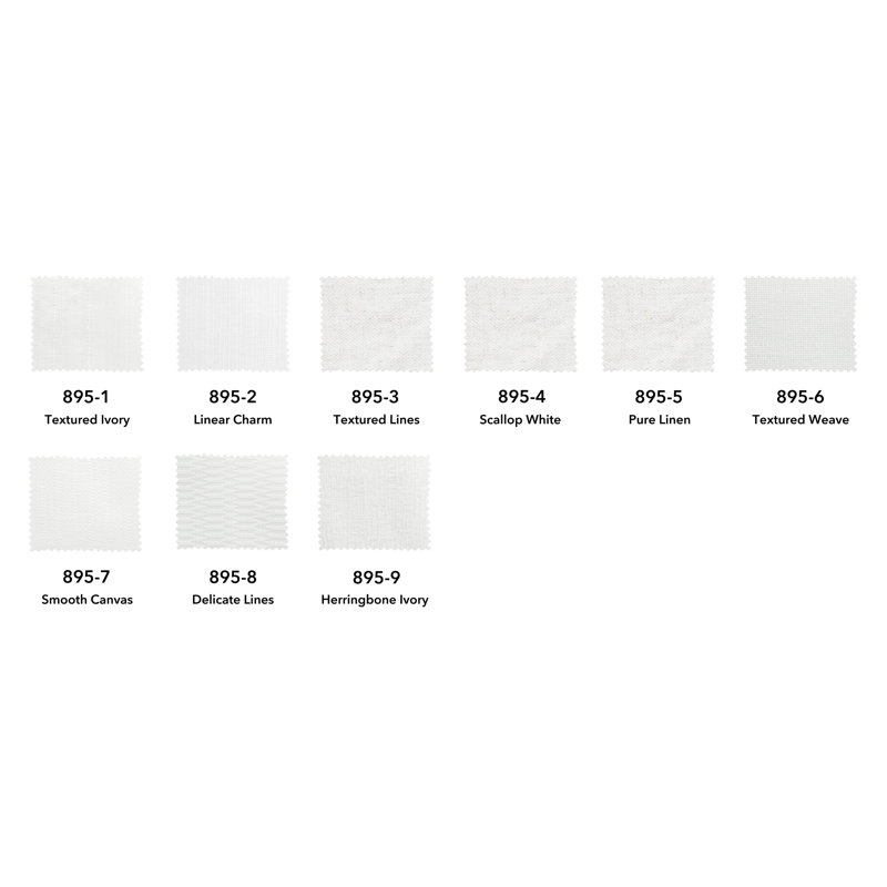 Livret semi-transparent Auriel 9 couleurs
