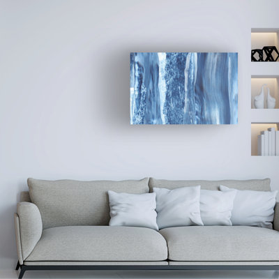 Art sur toile bleu bolologia n ° 4