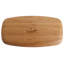 Assiette plate réutilisable en bambou