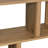 Loon Peak Janarius Low Oak Wood Effect Bookcase with Compact 2-Shelf Design for Living Room
