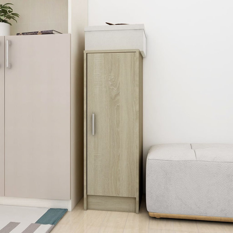 6 Pair Shoe Storage, Sonoma Oak
