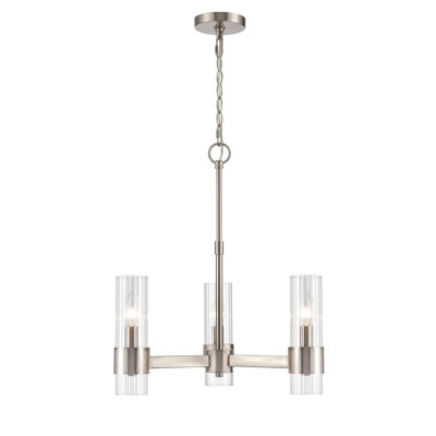 Caberton 3 - Light Dimmable Classic / Traditional Chandelier