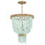 Dune 4 - Ligh Crystal Tiered Pendant-1546358878