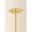 Luminaire suspendu tambour en lin 4 lumières Miller par Hilary Matt x Mitzi