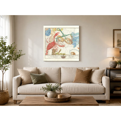 Libra, Cancer and Neighboring Constellations (c. 1750) — Celestial Atlas Wall Art