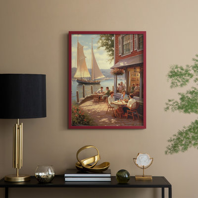 NAUTICAL Series DCxx, reproduction encadrée - bois massif