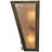 Rustic Lodge Flush Mounted Sconce