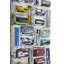 Multi Coloured Paper Handmade Recycled Magazine Frame Room Wall Mirror,