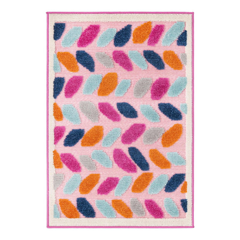 Chevron Indoor / Outdoor Rug, Rectangle 2' x 3'