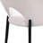 Newsom Modern Curved Open-Back Upholstered Dining Chair with Sturdy Iron Metal Legs, Heavy-Duty 440 lb. Weight Capacity - Perfect for Dining Room, Kitchen, or Vanity-30999661-30984026