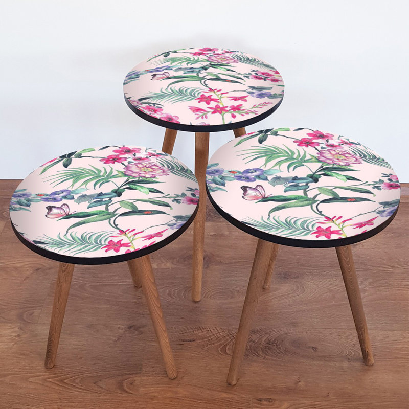 Tables gigognes 3 pieds Banuelos