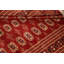 Tapis décoratif en laine rouge de conception unique 4 pi 1 po x 6 pi 1 po Céresa noué à la main