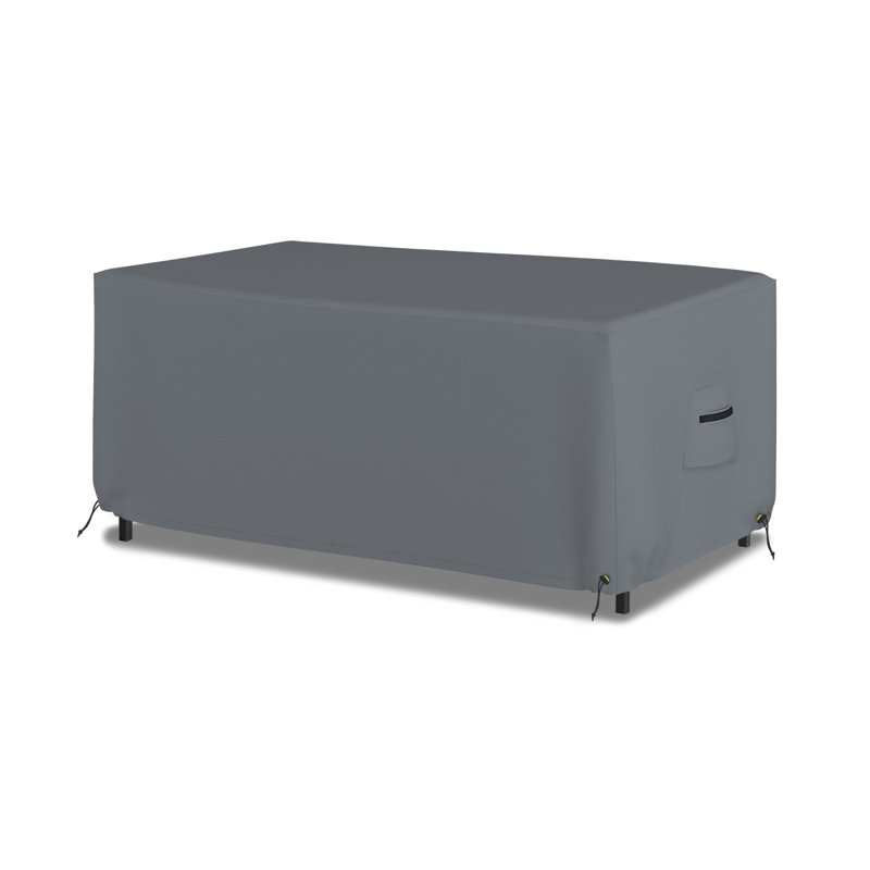 Outdoor Patio Table Cover, 61cm H x 243.8cm W x 111.8cm D, Grey