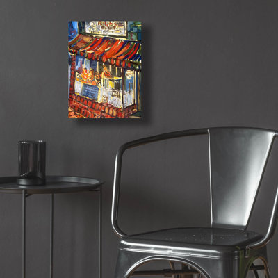  'The Market Place 1' by Erin McGee Ferrell Acrylic Glass Wall Art, 12" x 16"