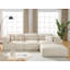 122'' Velvet Sofa With Ottoman-1256190890
