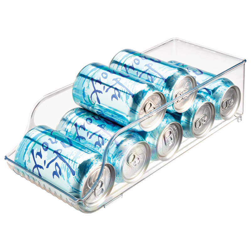 Ensemble de 10 bacs de rangement pour réfrigérateur iDesign - transparent
