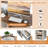 Front Reception Office Desk With Open Shelf And Lockable Drawer-1656134096