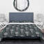 Ensemble de housse de couette technology designart cercles-35229100