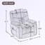 Fauteuil de massage inclinable électrique chauffant-604474557