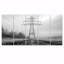 «Monura» gris hiver électrique Aura Power Lines - ensemble de reproductions d'art mural Power Lines-1996563647