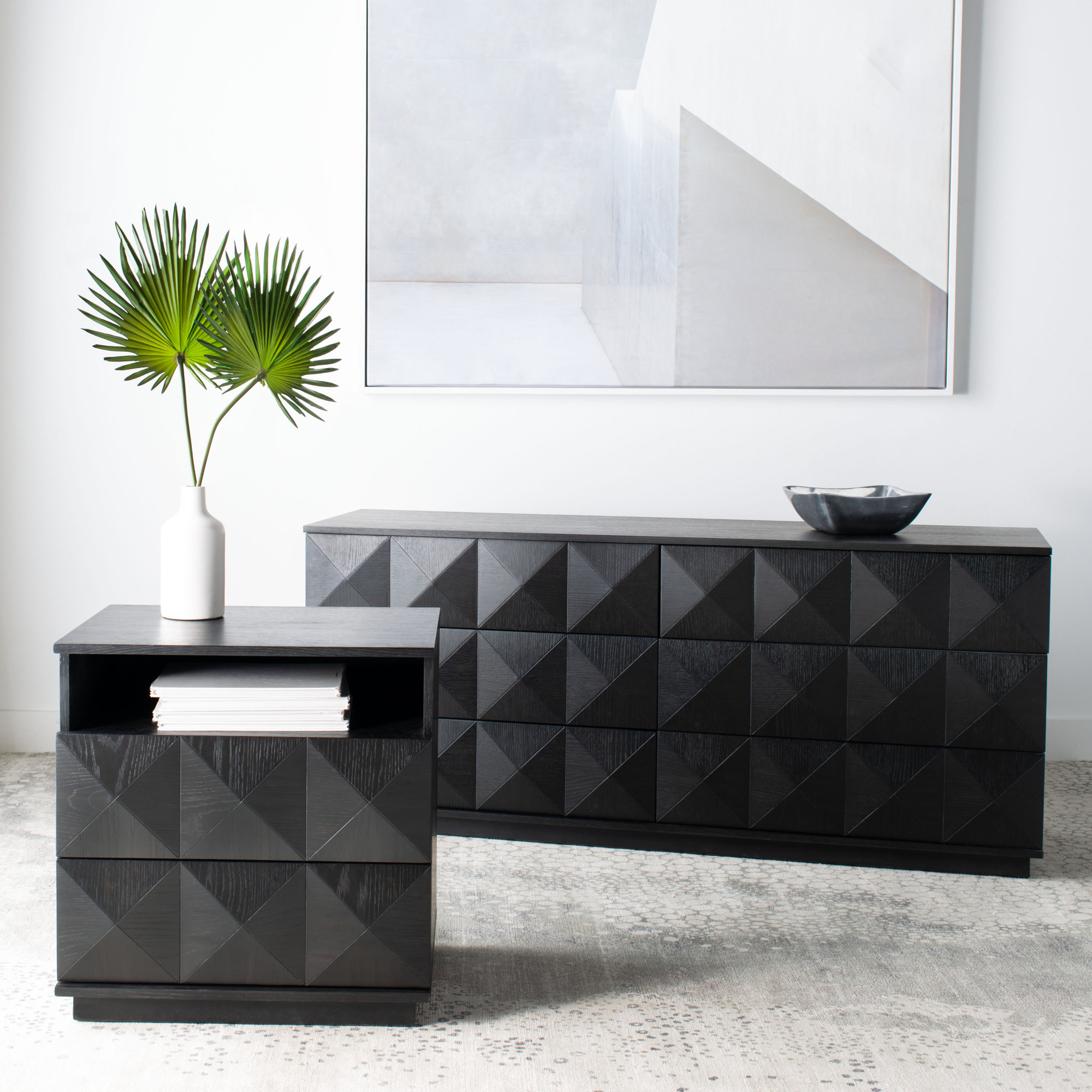 Iriye Bedroom Set, Black