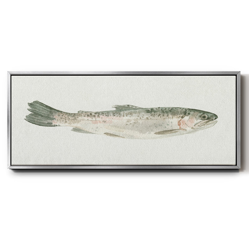 Fresh Catch III, H 24 po x l 60 po, Argent