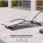 Purple Leaf Patio Reclining Chaise Lounge Set Of 2 With Ptfe Fabrics And Curved Armrests-113236398